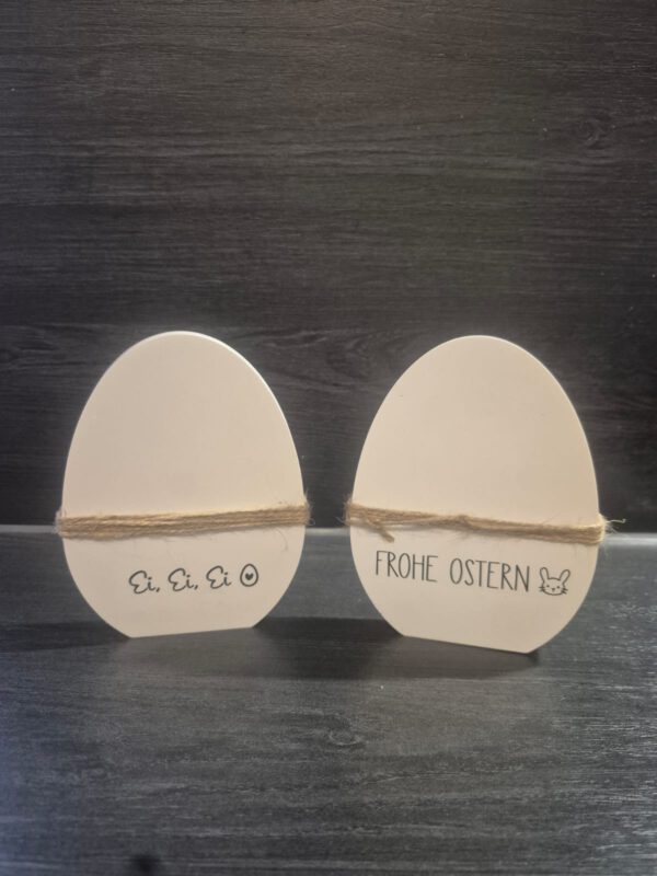 Ostereier "FROHE OSTERN"